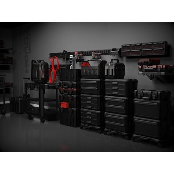 Hyper Tough Hyper Stack Modular Shallow Organizer with Movable Dividers