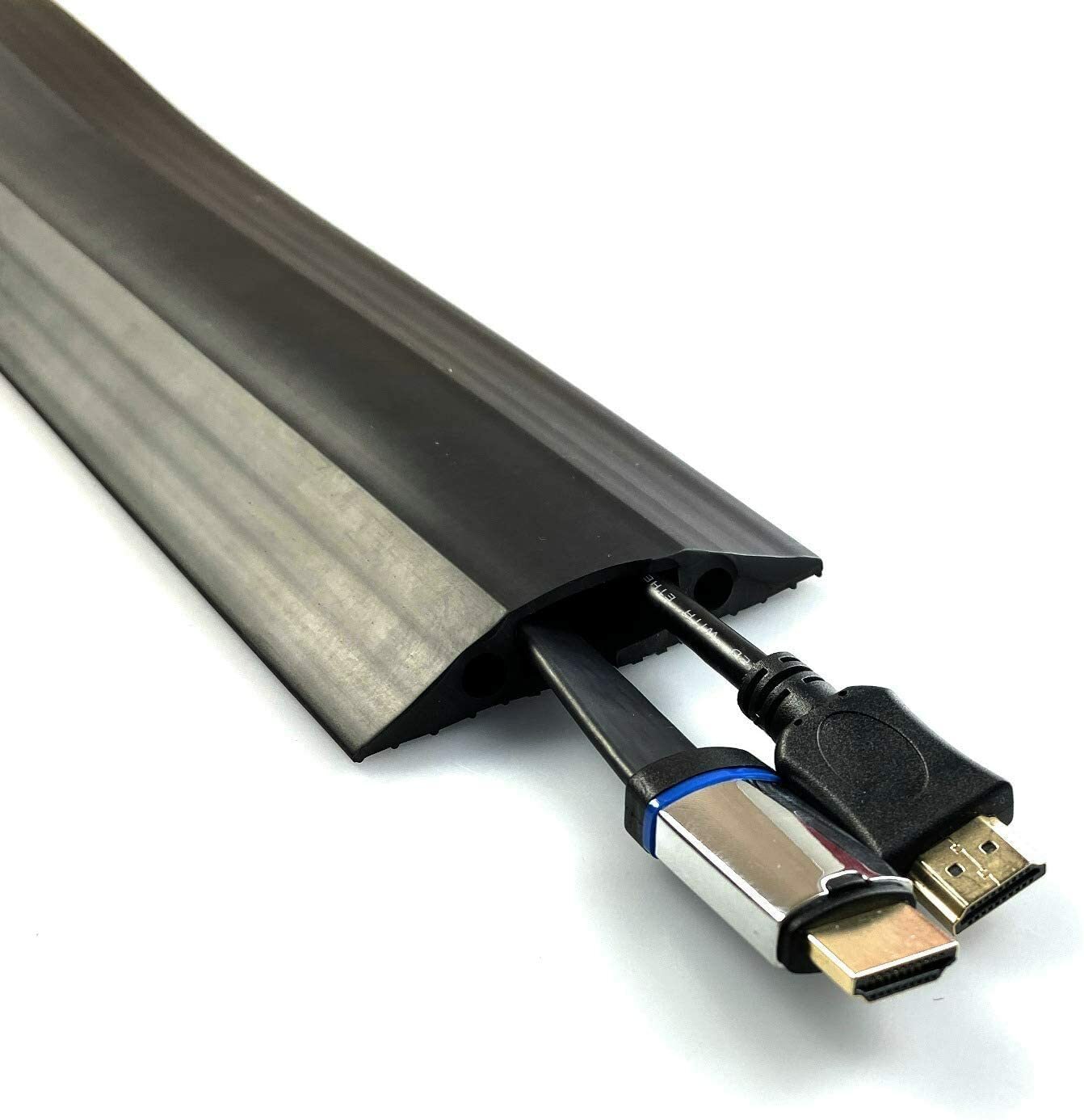 Black Cable Floor Protector / Cover / Protection Against Tripping Hazard On 1Shelf®