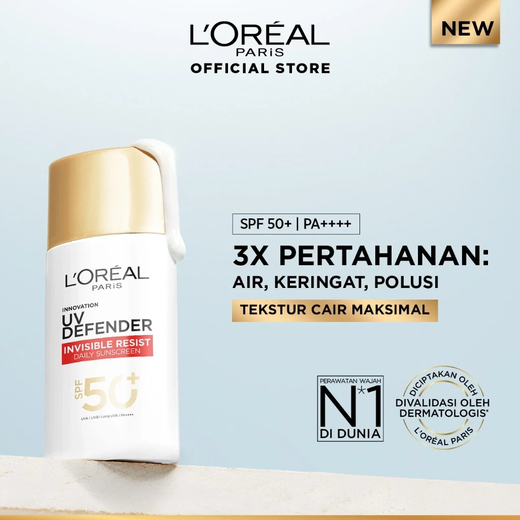 L'Oreal Paris UV Defender Serum Protector Sunscreen Invisible Resist/Fresh Mate