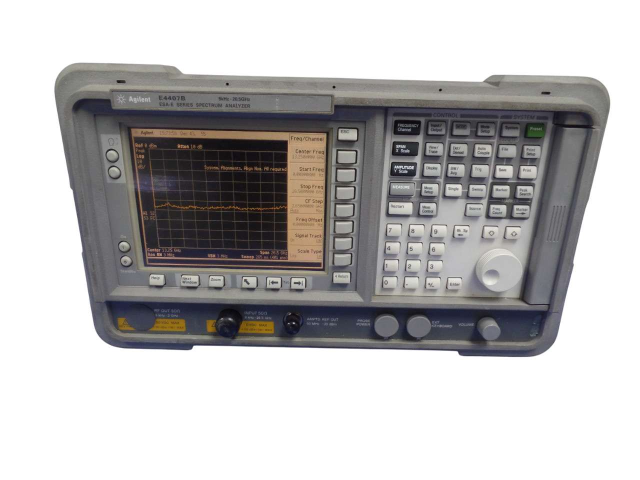 Agilent E4407B ESA-E Spectrum Analyzer 9 kHz - 26.5 GHz - Free Shipping