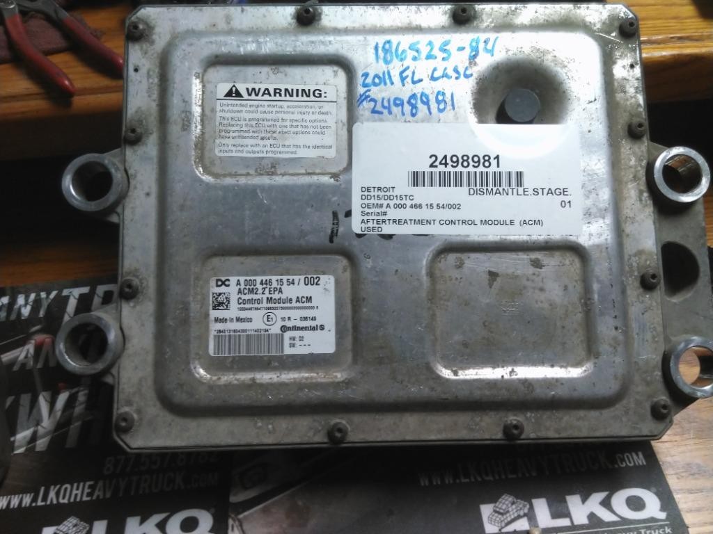 Replaces A 000 466 15 54/002 2011 DETROIT DD15/DD15TC AFTERTREATMENT CONTROL