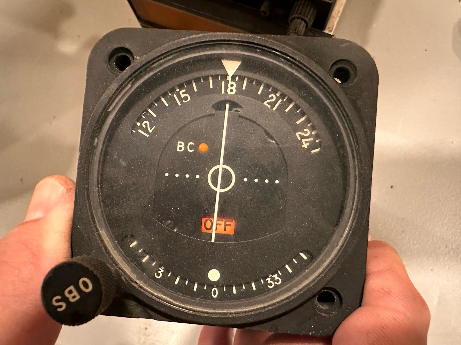 Cessna ARC IN-442B PN 41640-1127 SN 1319 VOR converter / Indicator