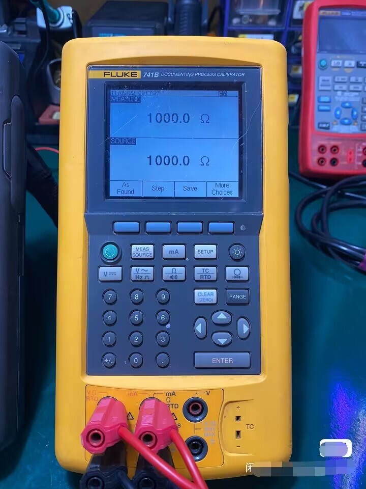 Fluke 741B Documenting Process Calibrator Excellent Conditions
