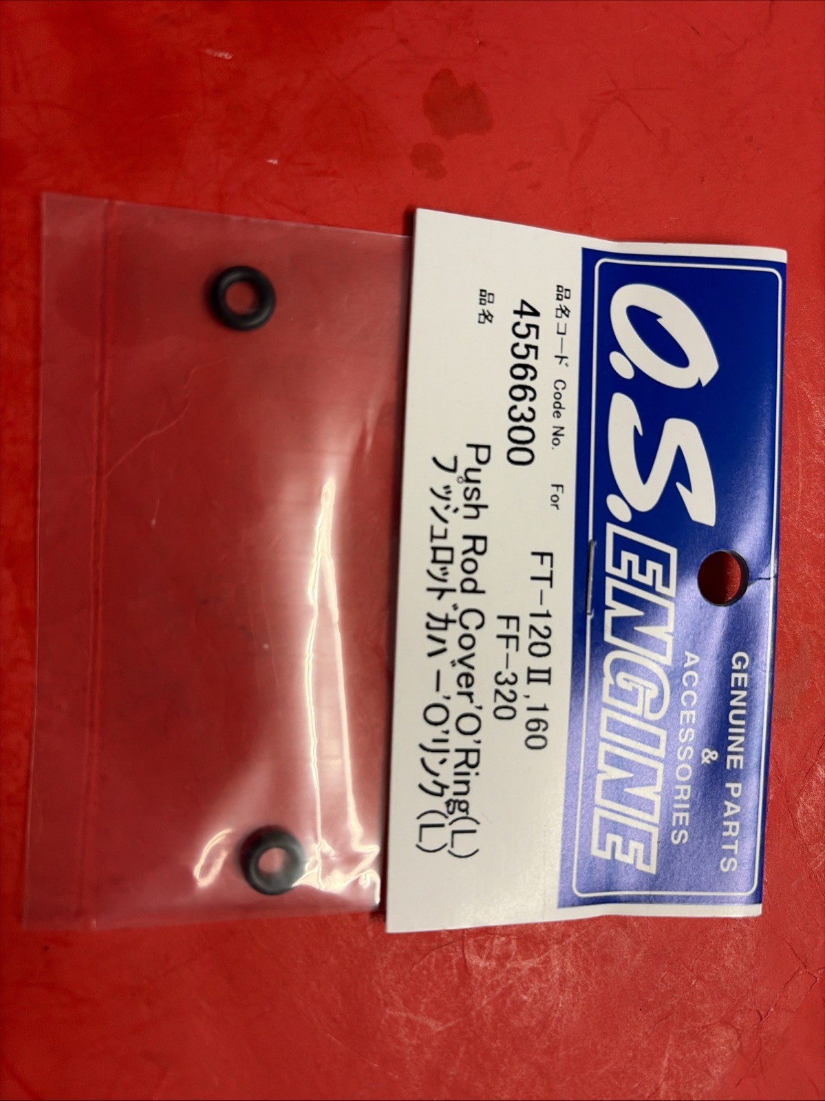 OS F T-120II,160,FF20 TUBE  O RINGS