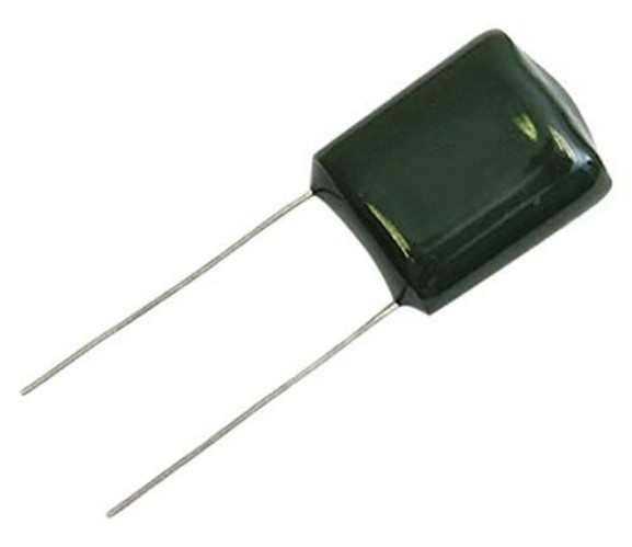 0.1uF 100V 5% Mylar Film Capacitor 10 Pcs