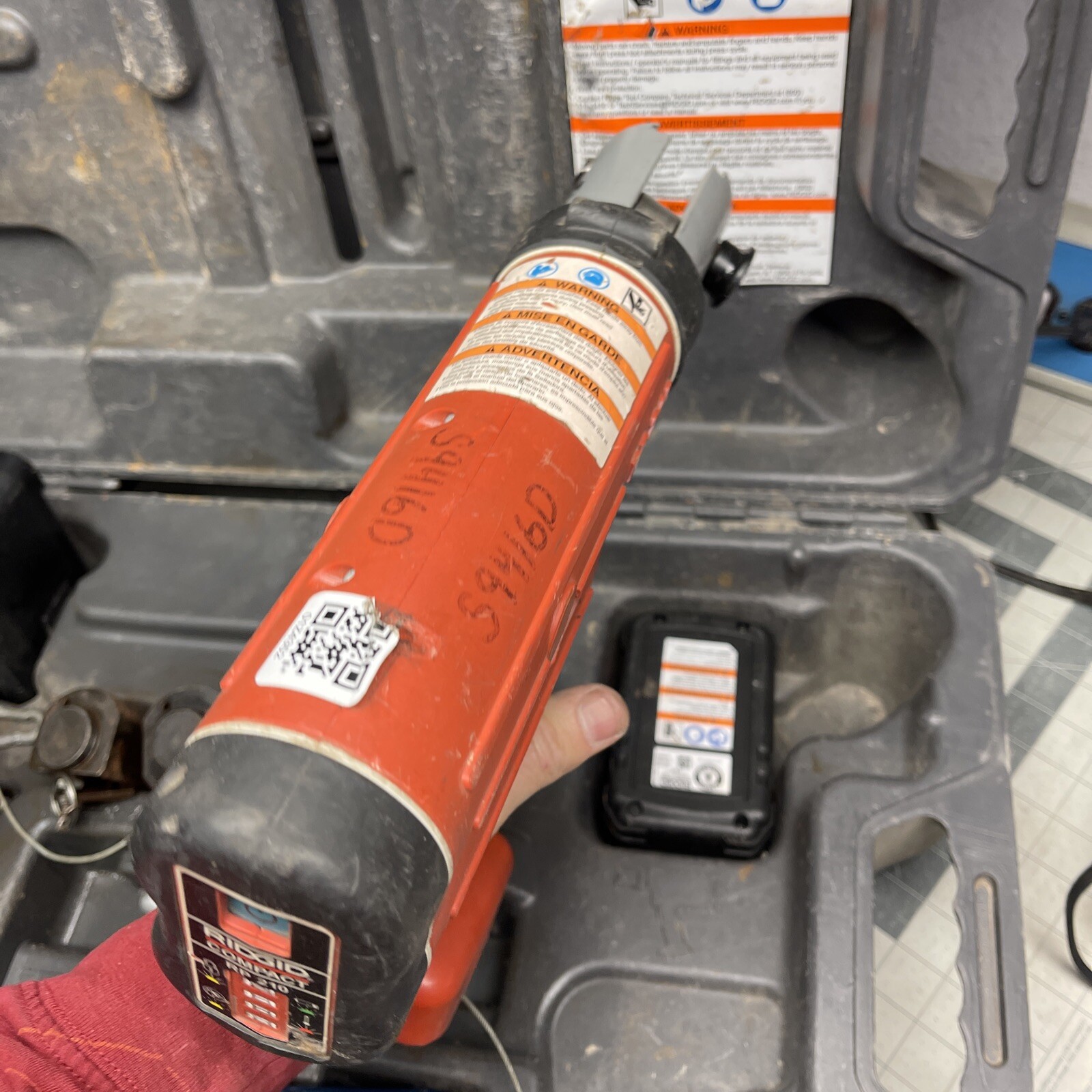 Ridgid RP 210 press frame (xt15