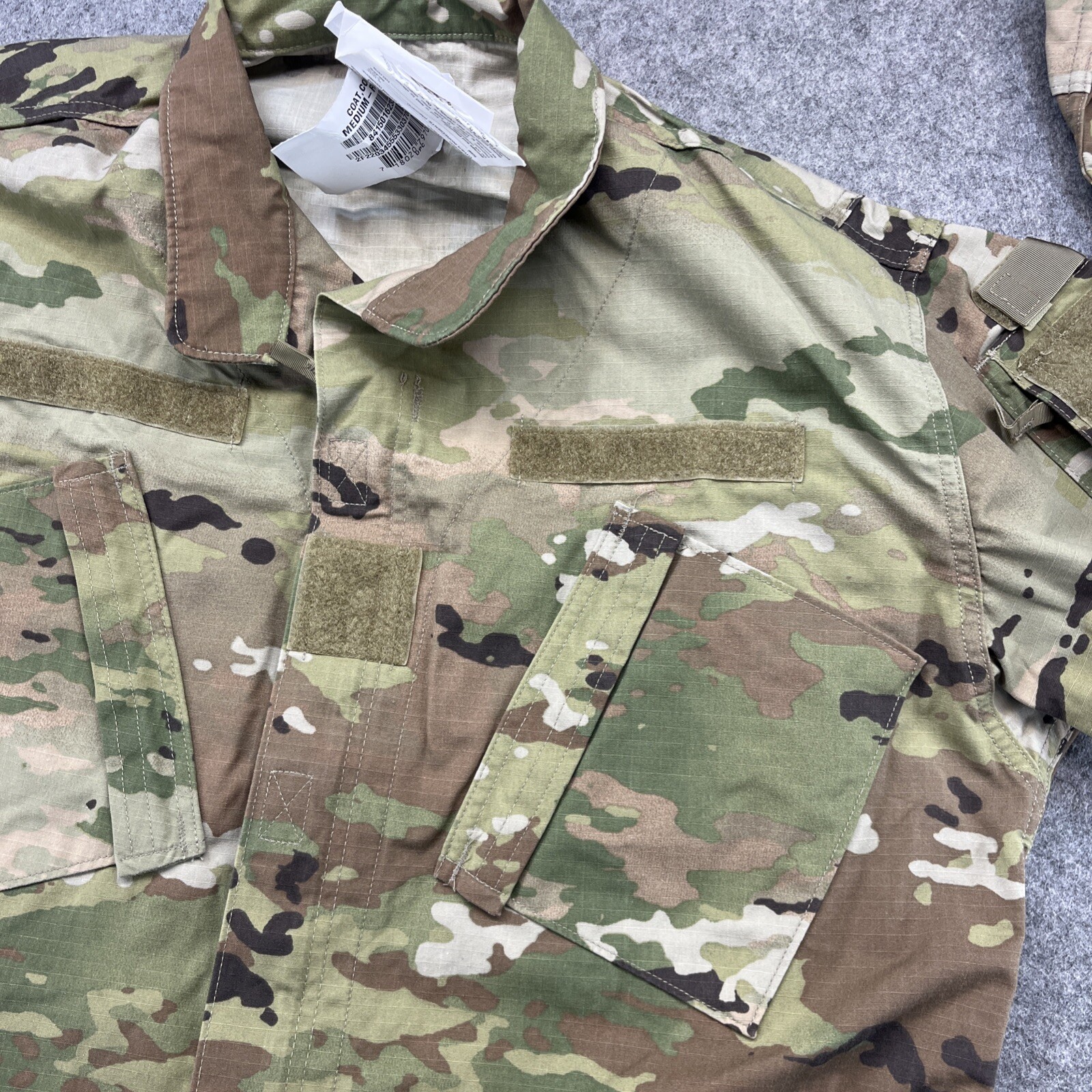 Army Combat Uniform Coat Medium Regular Unisex Insect Shield New