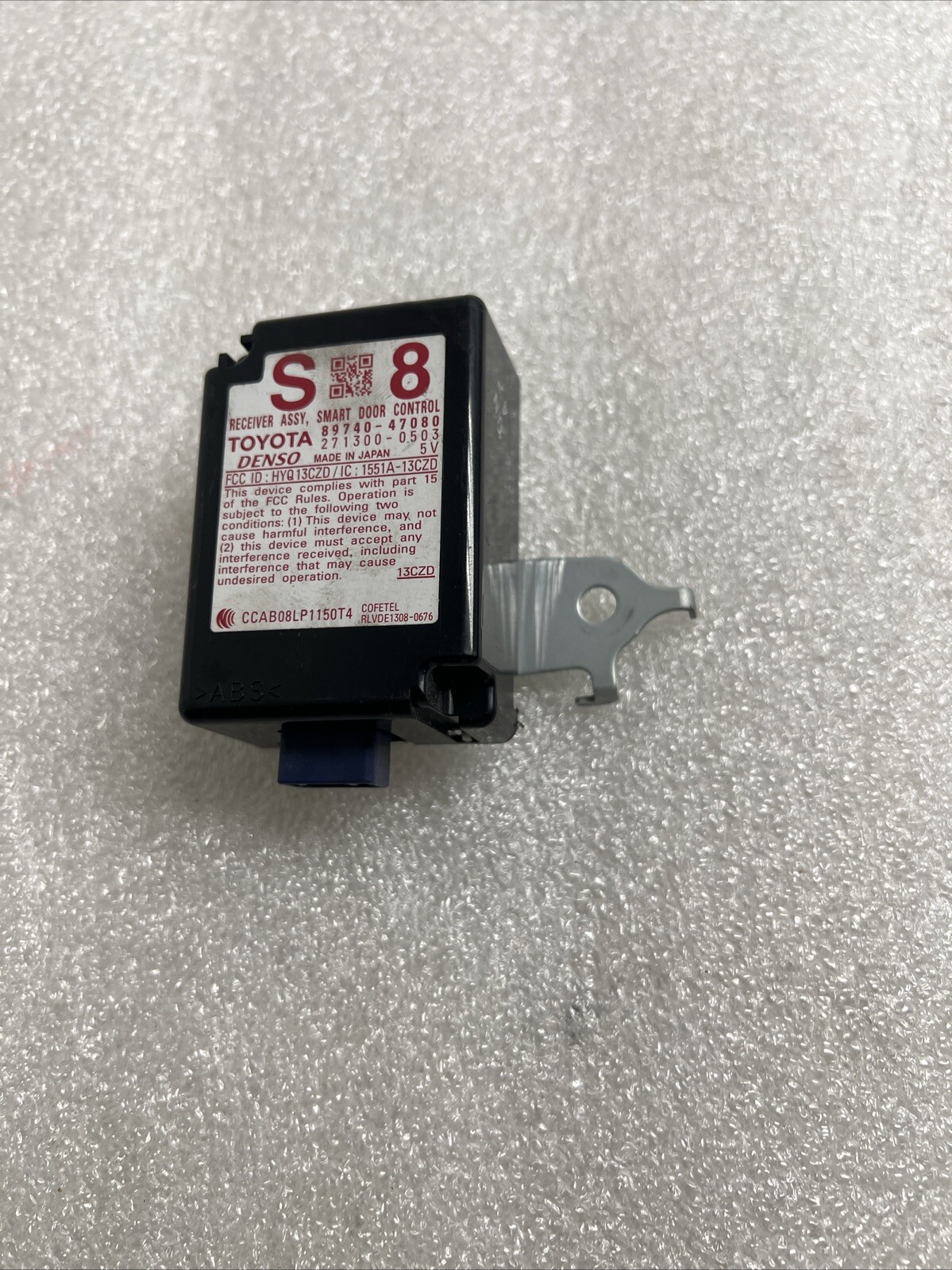 2010-2017 Prius V Door Control Receiver Opener 89740-47080 Oem