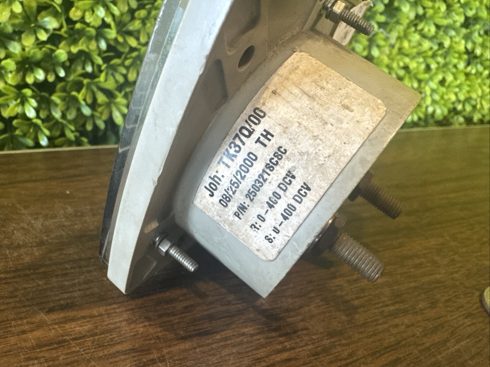 YOKOGAWA PANEL METER Dc Volts 0 - 400 250321scsc
