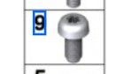 Genuine BMW Reinforcement Screw 07-12-9-908-570
