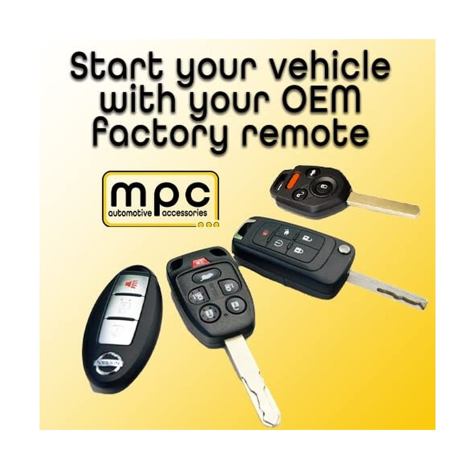 MPC Remote Start Kit for 2015-2020 Ford Edge || Plug N Play Harness || Press ...