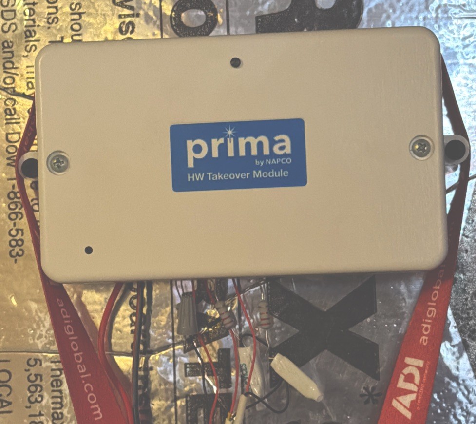 NAPCO PRIMA HW To Wireless Module. 8-Zone Hardwired Takeovers Part # PHW8RETRO