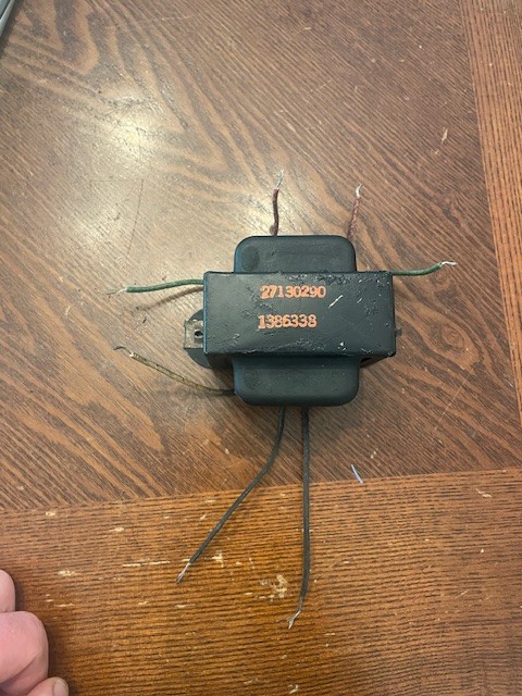 1963 Stancor Tube Amp Power Transformer 300-0-300V 60mA 6.3V Tested
