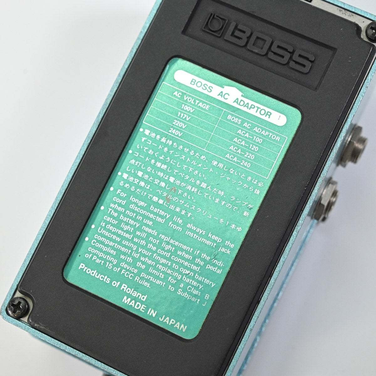 Boss CE-3 Chours ACA Made IN Japan Used Chorus