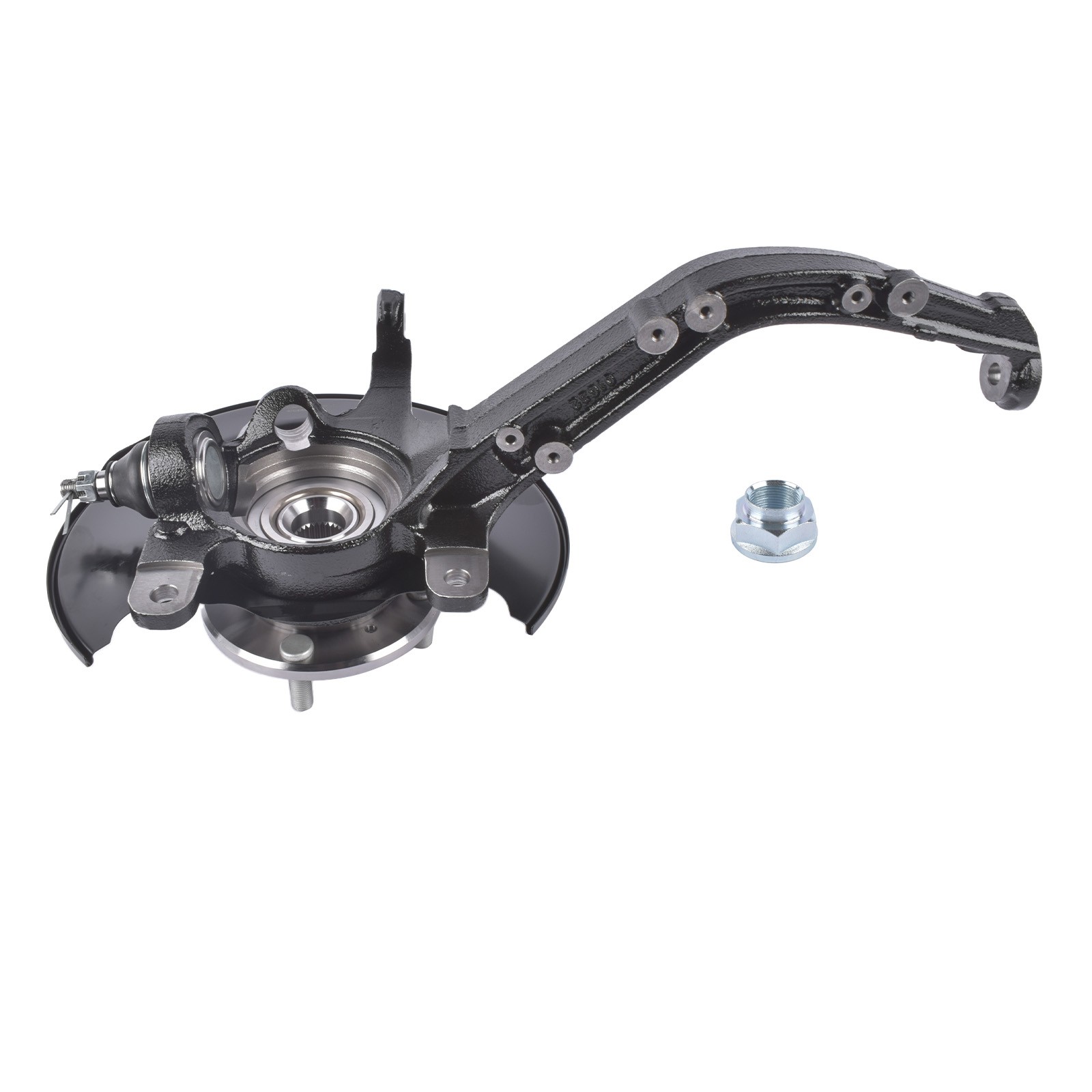 Front Left Steering Knuckle Assembly for Honda Accord 1998-02 L4 2.3L 4-Stud Hub