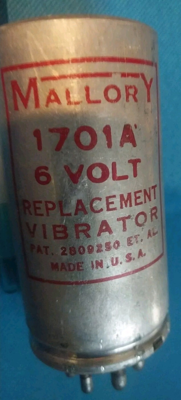 MALLORY VIBRATOR 7 PIN - 1701A 6 Volt