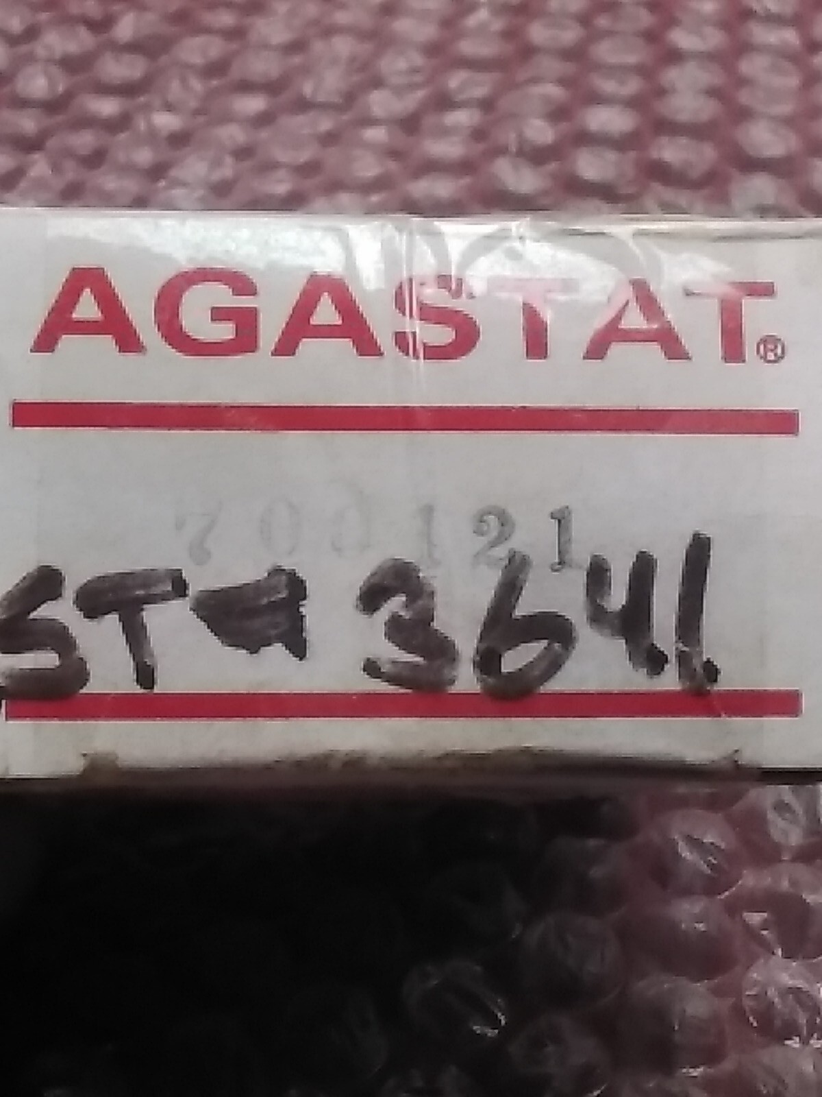 AGASTAT 700121 Model 7012 ON DELAY Instant Transfer Auxiliary Switch for Timing