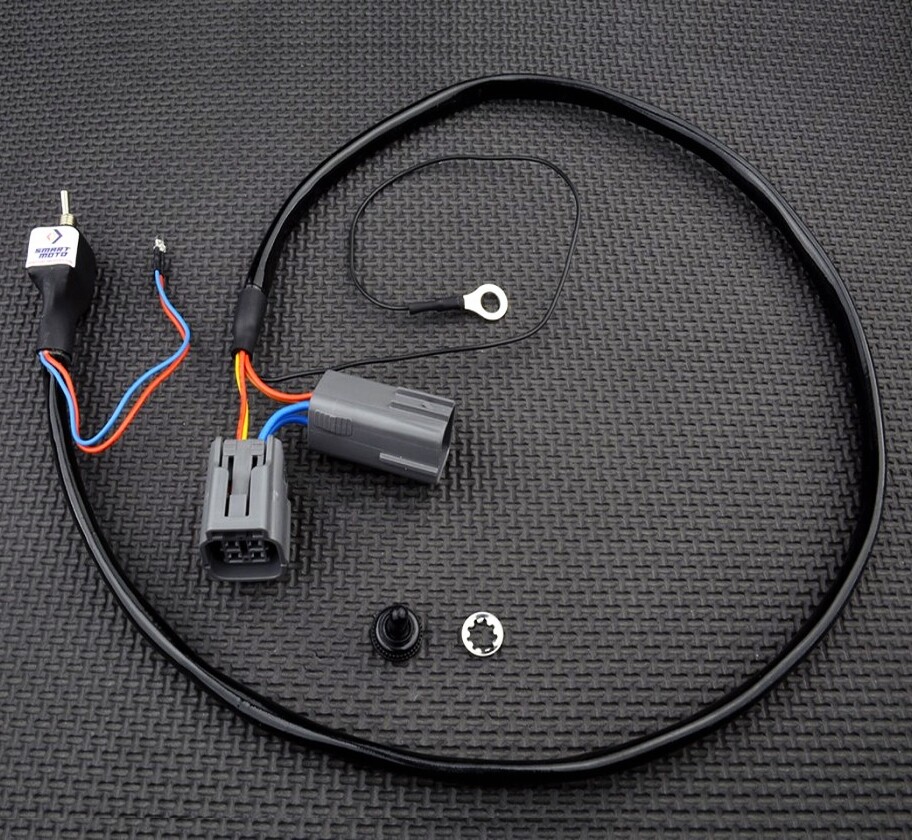 Manual Radiator Fan Switch Kawasaki ZX4R RR ZX6 ZX6R ZX10 ZX10R H2 H2R H2SX ZH2