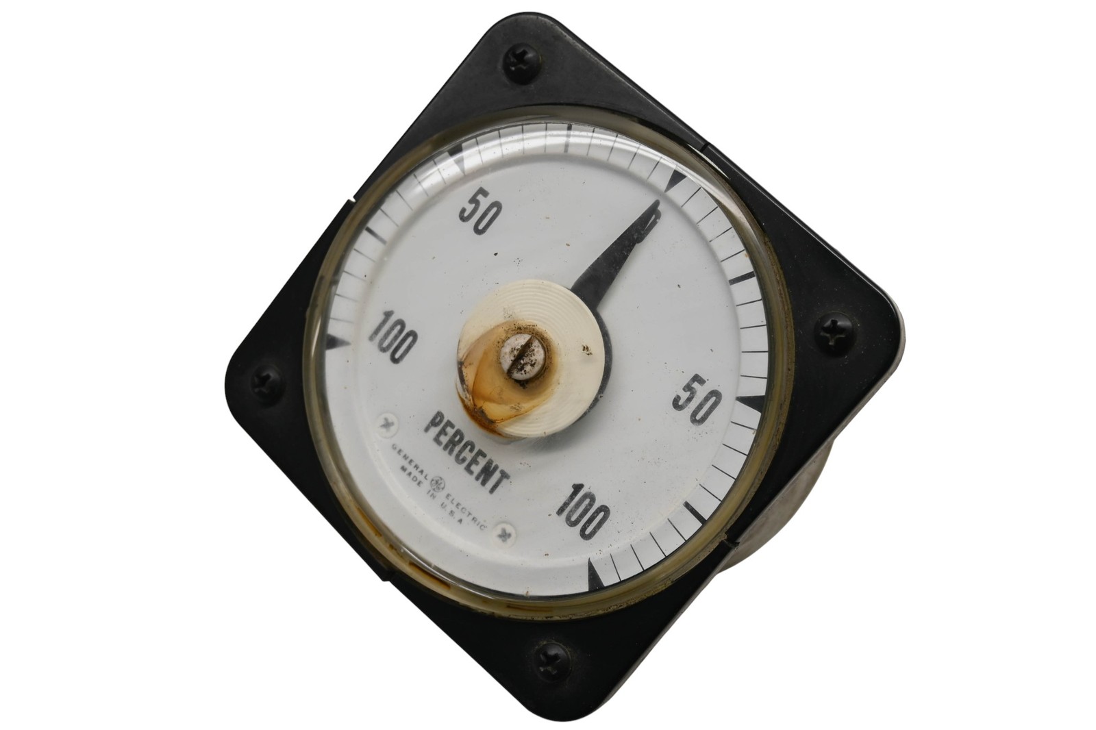 GE 50-167A8439P190 100-0-100 Percent Meter