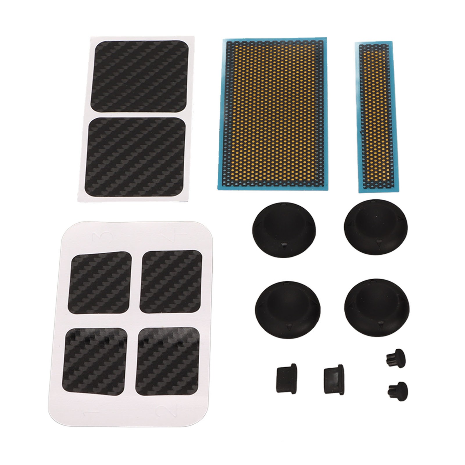 Game Console Protection Kit Stickers Dust Screen Dust Plug Joystick Cap Game