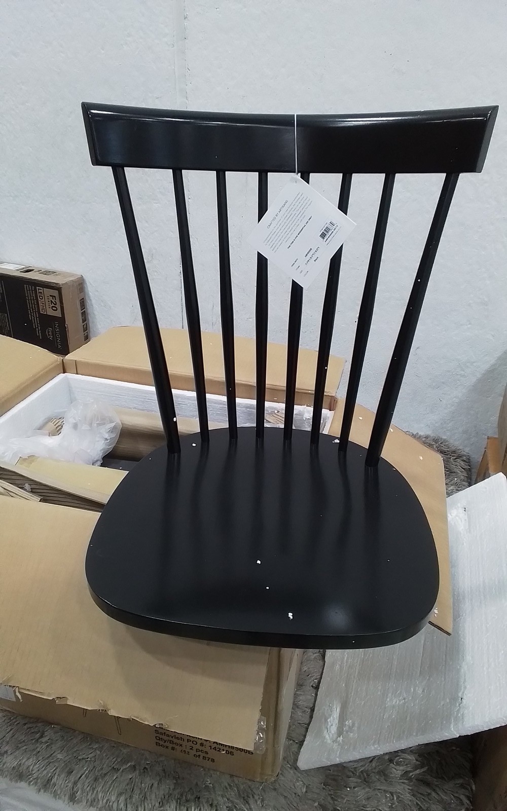 Safavieh PARKER SPINDEL SIDE CHAIR, Reduced Price 2172772239 AMH8500B