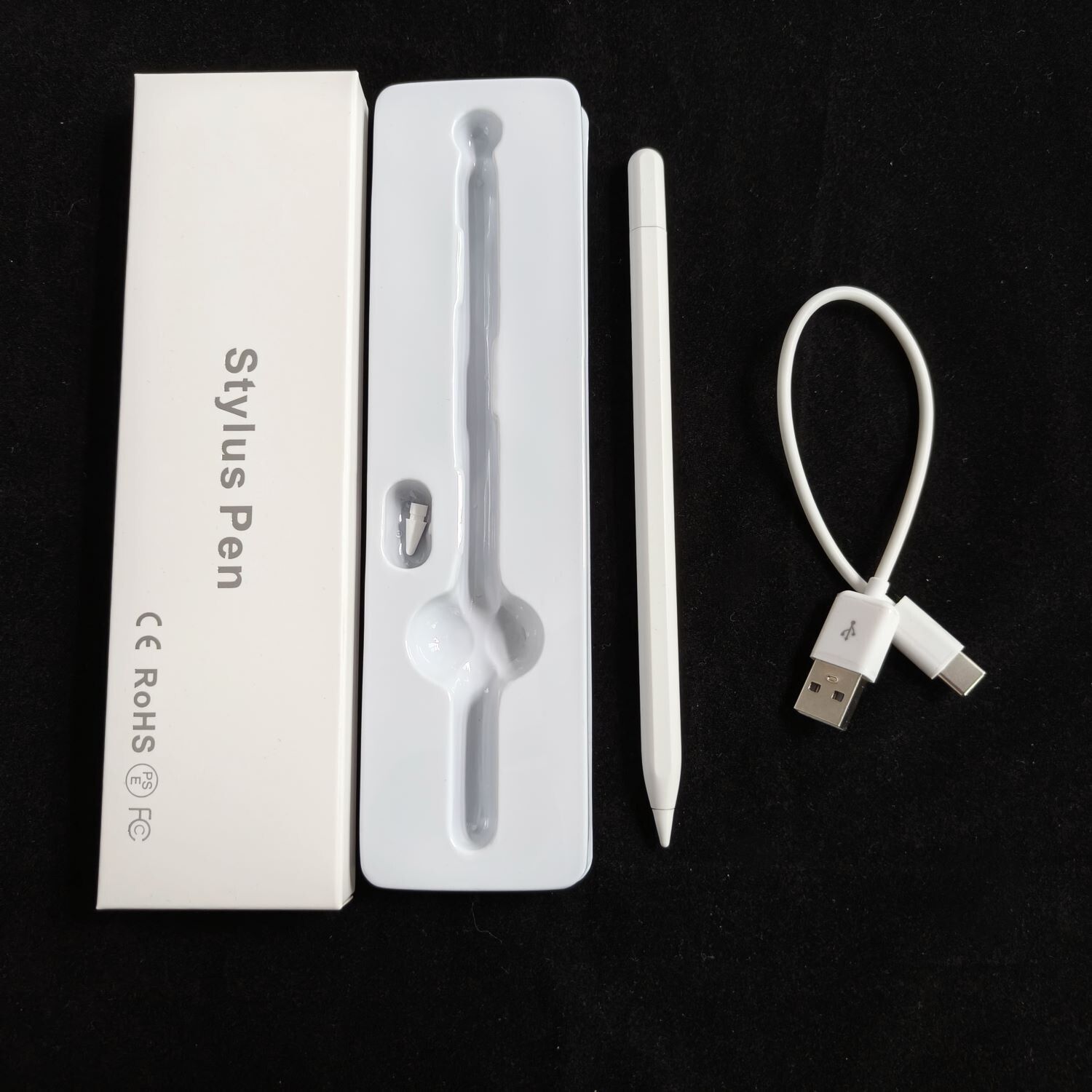 For Apple iPad Pencil 3rd Generation Bluetooth with hidden USB-C charging port