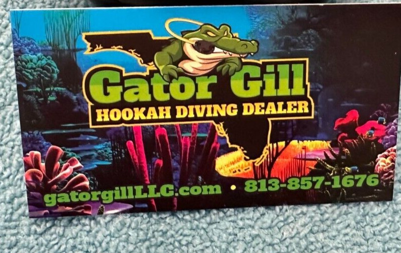 Hookah Diving 5 micron POLY FIBER CARBON Filter PLUG IN AND DIVE READY