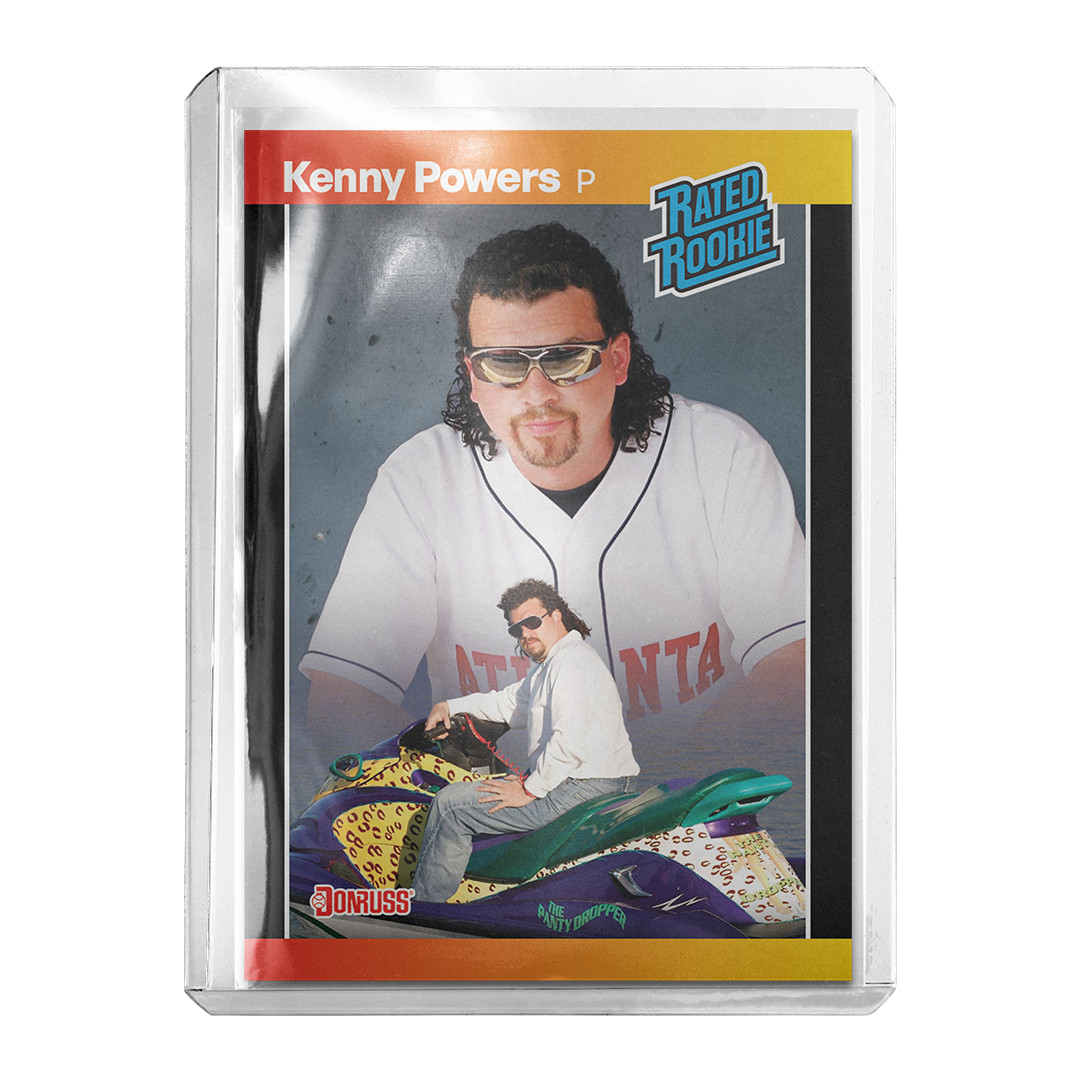 Kenny Powers x Eastbound & Down Custom '89 Style Sports Novelty Trading Card