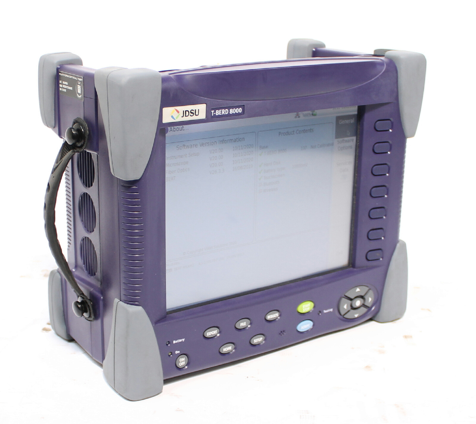 JDSU Viavi T-BERD 8000E Multitest Platform with 10G MSAM V2 Module