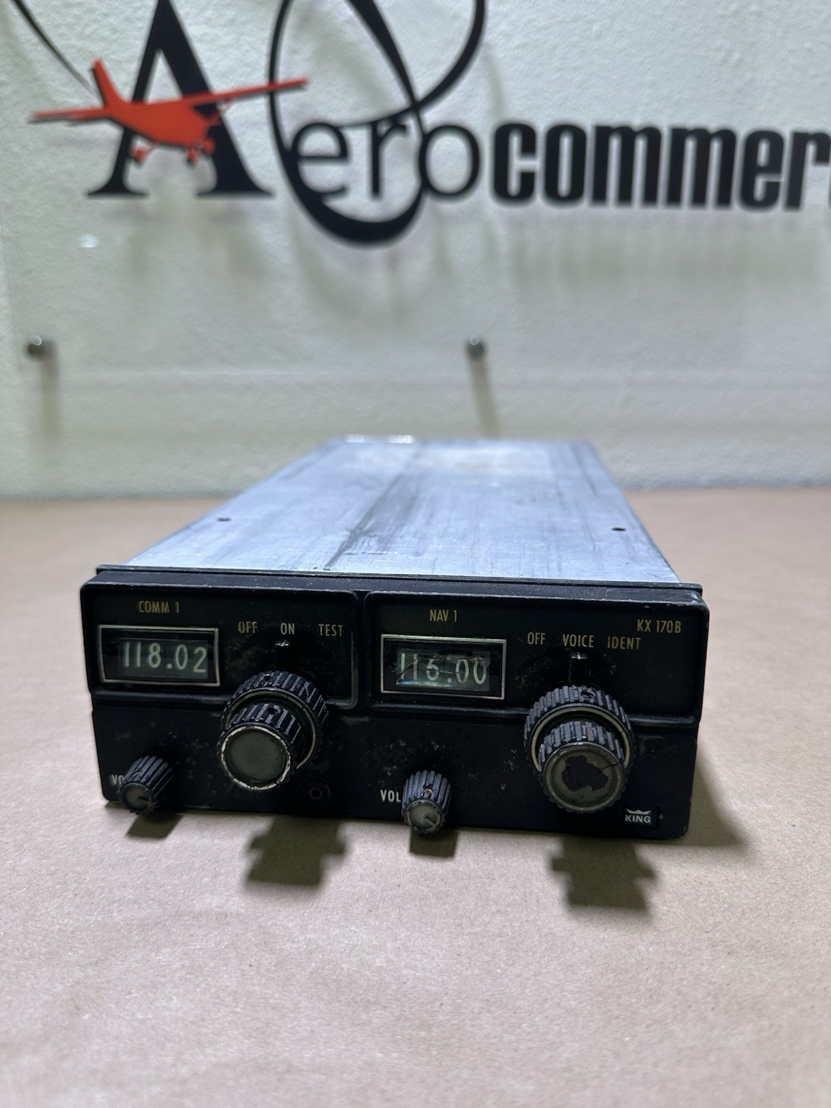 King KX170B NAV/COMM Radio 14V 069-1020-00 (9003)