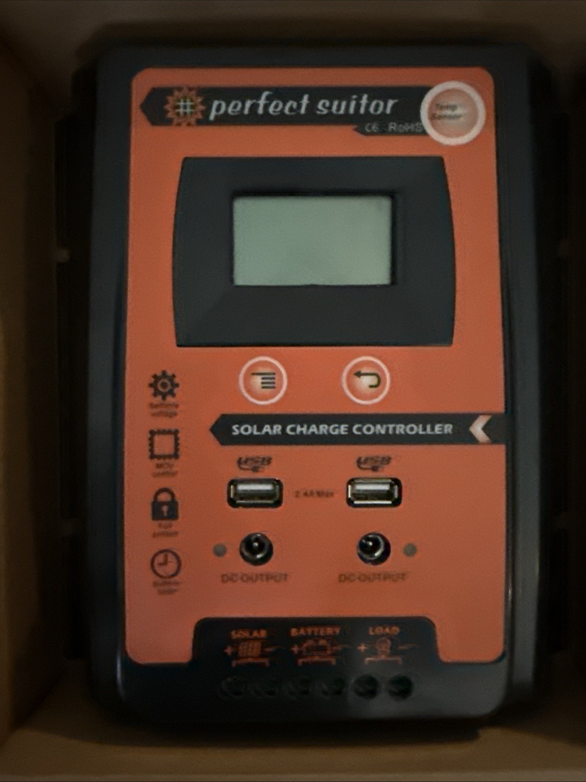 MPPT CHARGE CONTROLLER  PVSC50A 50A 12VDC/24VDC 50V  TESTED AND WORKING ☀️⚡🔋