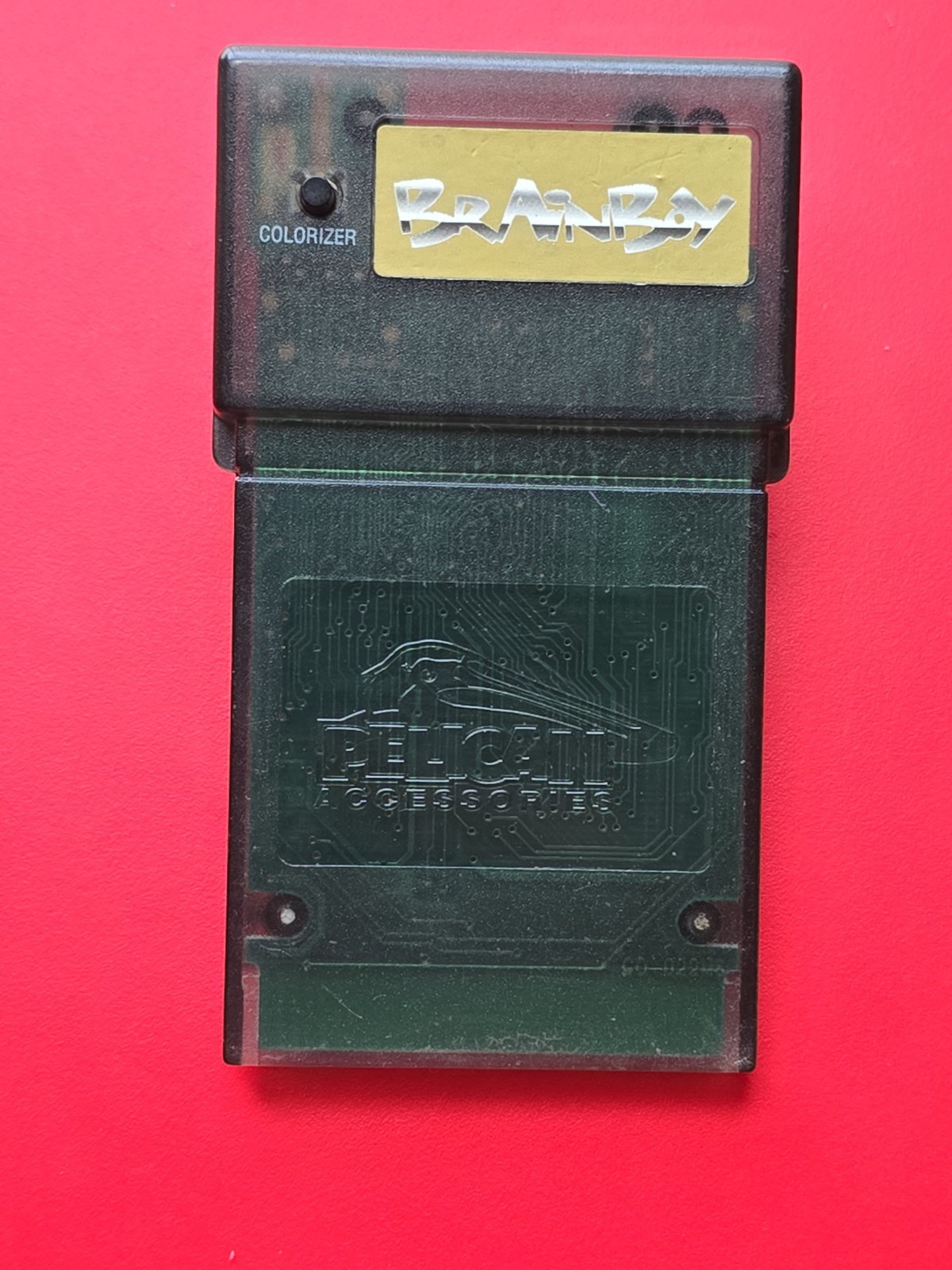 Pelican BrainBoy Colorizer Game Boy Color Nintendo GBC Accessory Gold Works