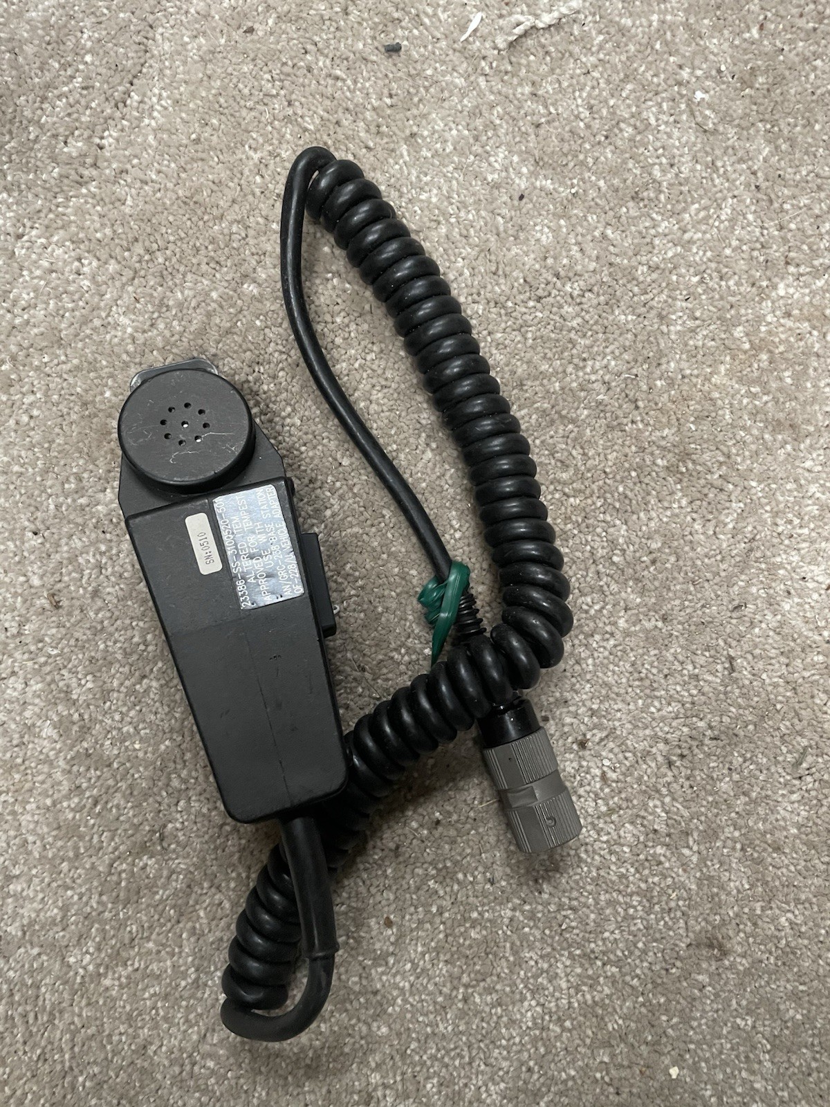 US Military Microphone M-80/U.