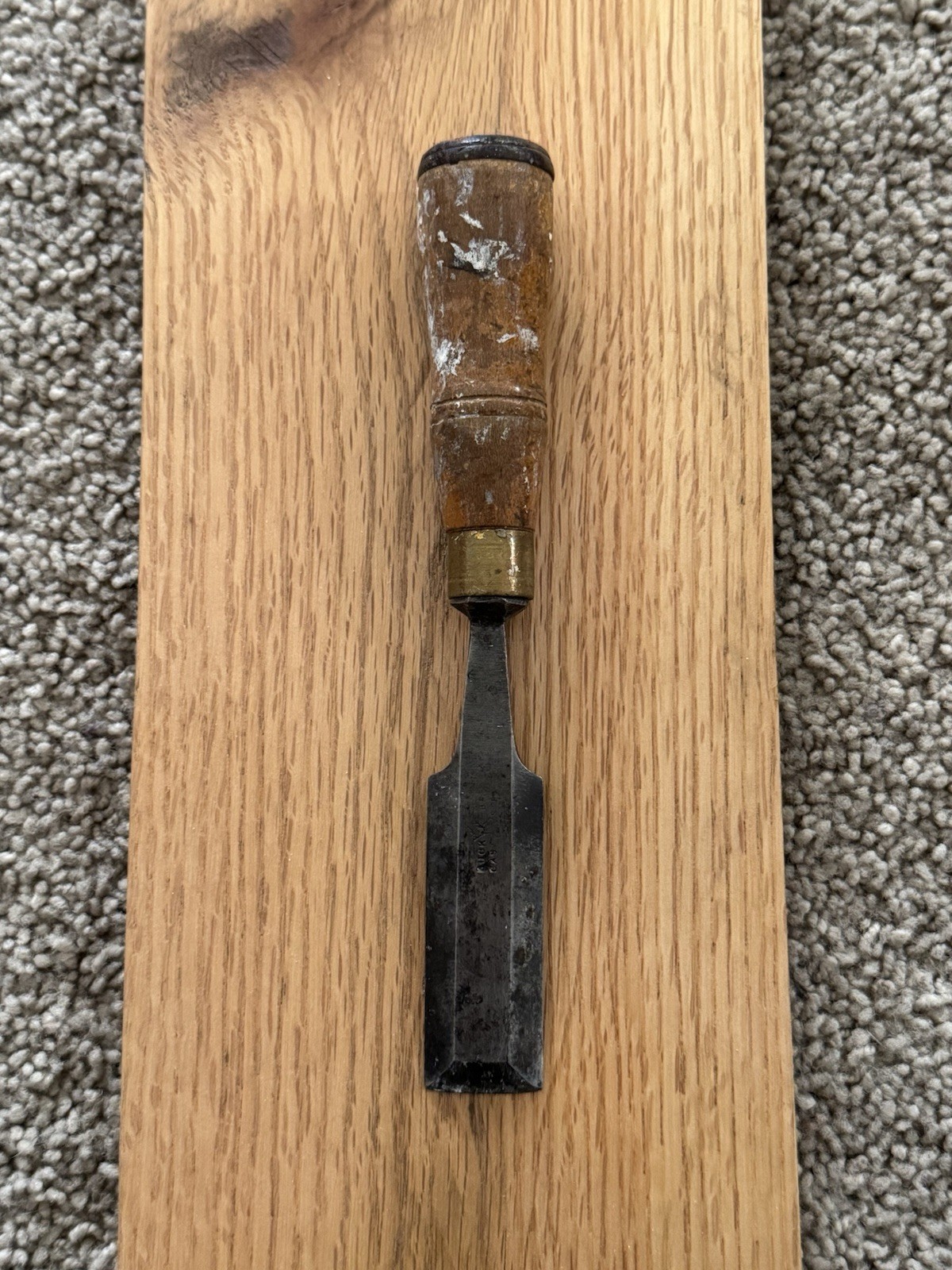 Vintage Buck Bros Cast Steel 1” Wood Chisel Estate Sale Find!!