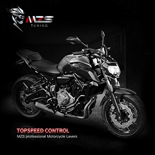 Black Motorcycle Brake Clutch Levers Short Wheel Roller Adjustable CNC