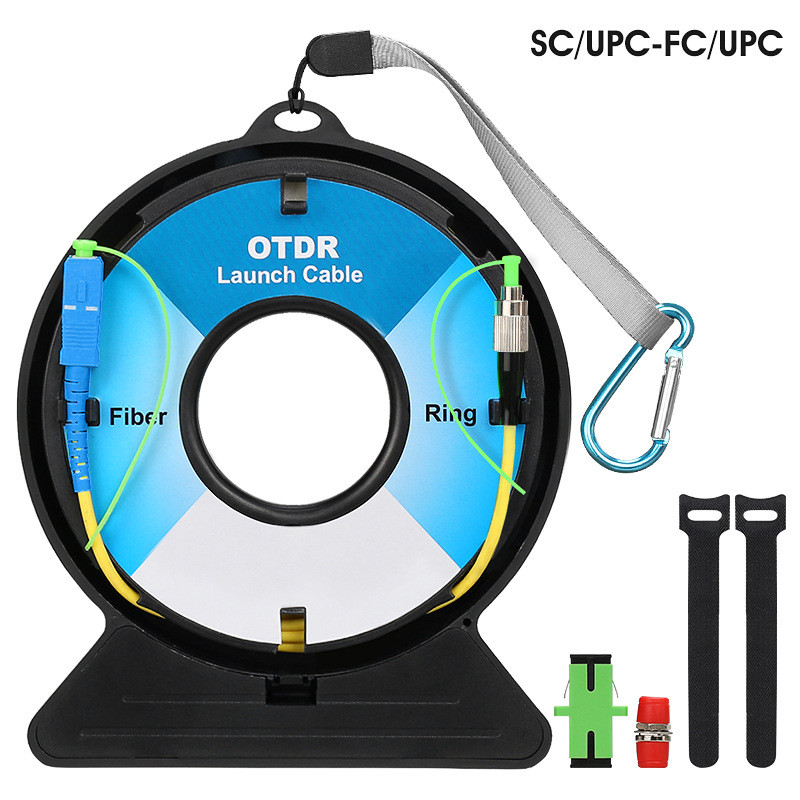 FTTH SC/UPC-FC/UPC SM-9/125µm OTDR Fiber test extension Cable Launch Fiber Ring