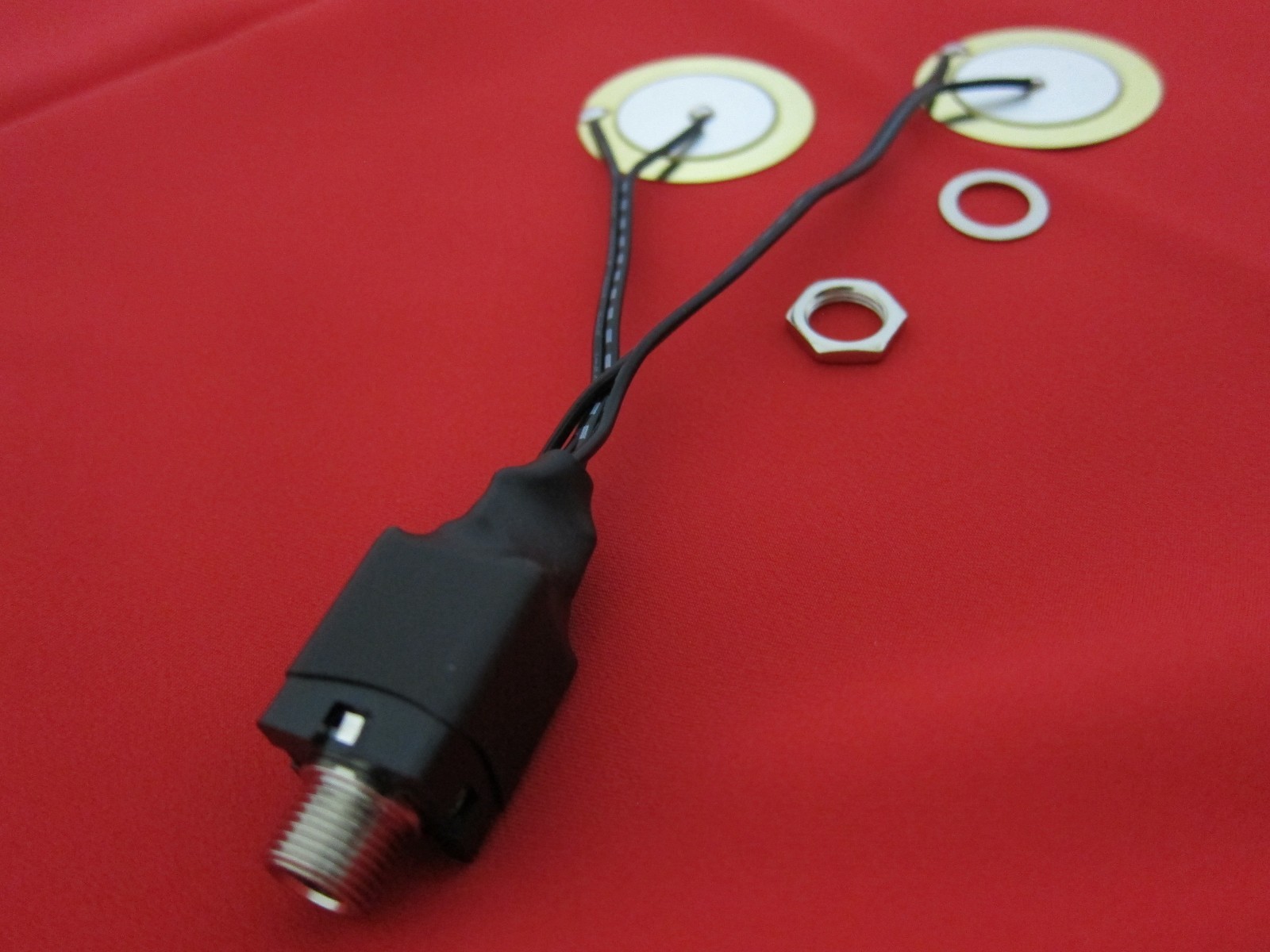 Goedrum 35mm Piezo with 6.3mm Jack / drum trigger for Metal Shell