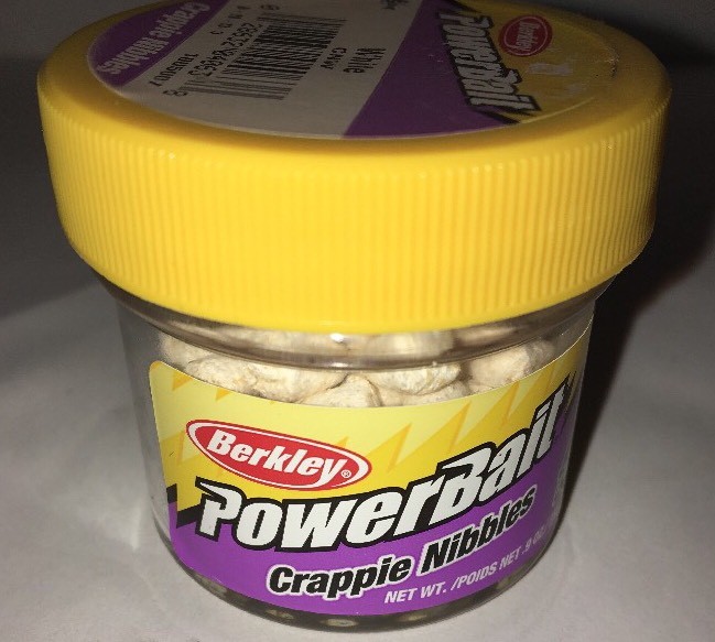 Berkley Fishing 1005007 Powerbait Crappie Nibbles Dough Bait [white]