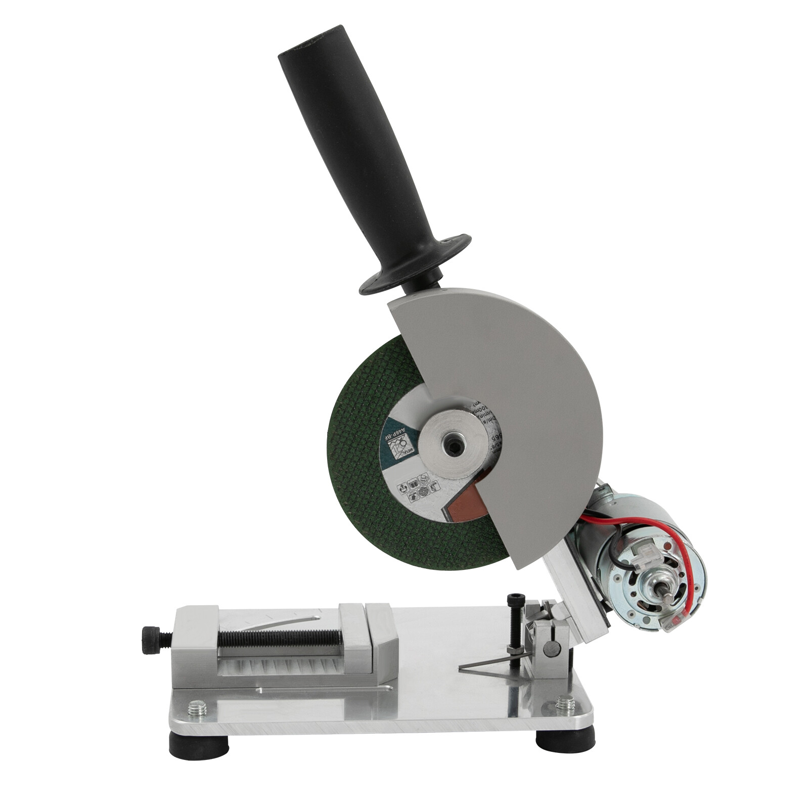 45 Degree Micro Cutting Machine DIY Drill Small Aluminum Alloy Table Saw Cutting