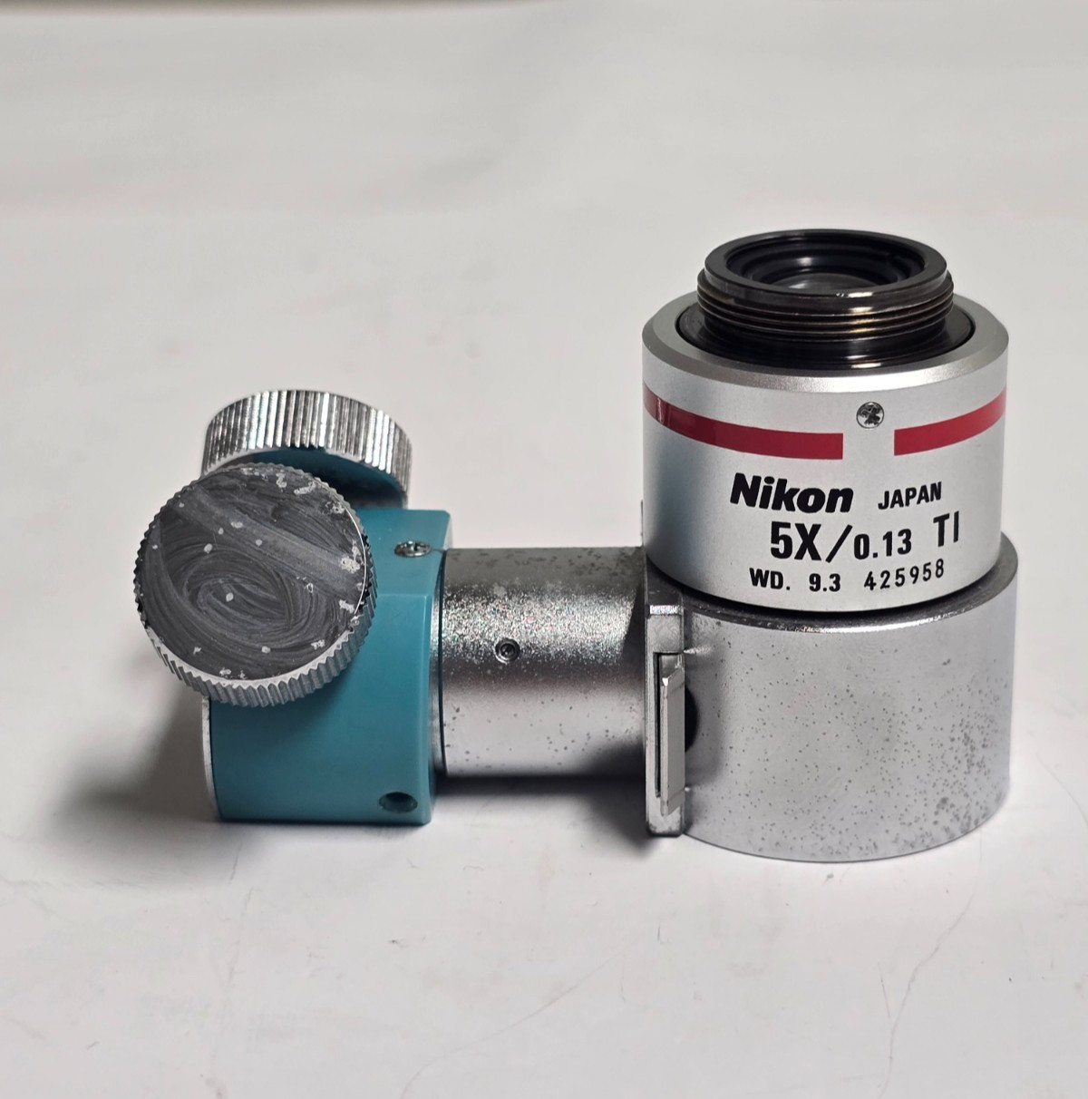 NIKON CF Plan 5x/0.13 TI WD 9.3 Lens