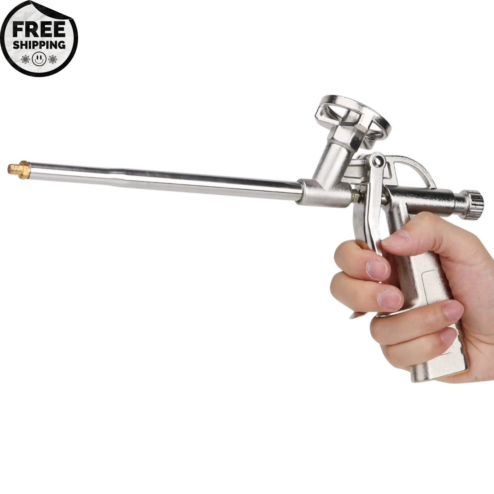 Alloy Foam Expanding Sealant Spray Gun Foam Sealant Airbrush Applicator Tool Gun