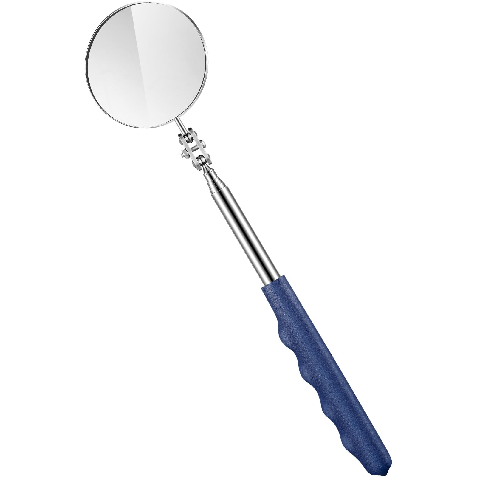 1 Pcs Telescoping Inspection Mirror Mechanics Automotive Tool with Long Handle E