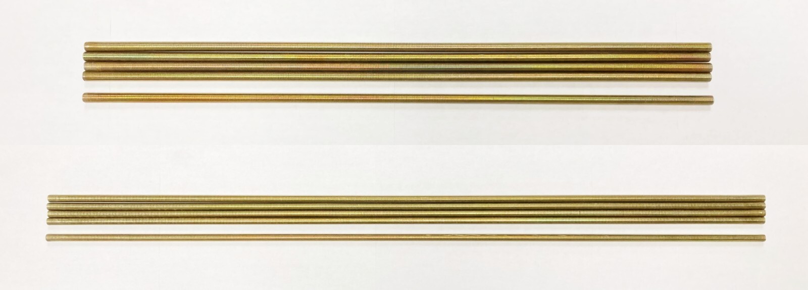 Lamp Parts-1/8 IPS All Thread LAMP PIPE, 18",24" or 36"Length (Sold in 5-Pack)