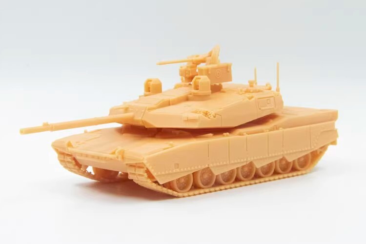 3D printed 1/87 Modern US XM1 Abrams Main Battle Tank Unpainted Kit Model
