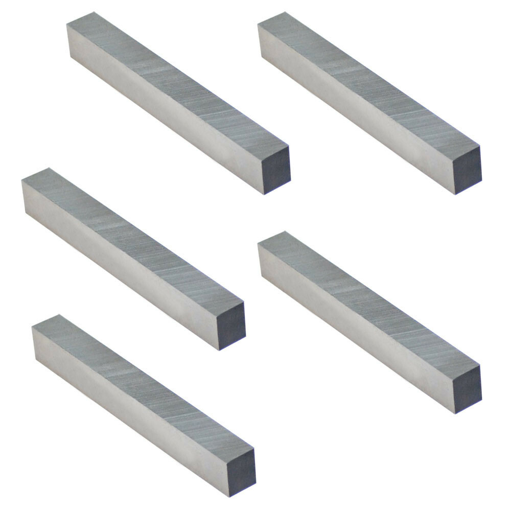 5 Pc 3/8'' x 3/8'' x 3'' HSS Square Bits Lathe Fly Cutter Mill Blank Lathing