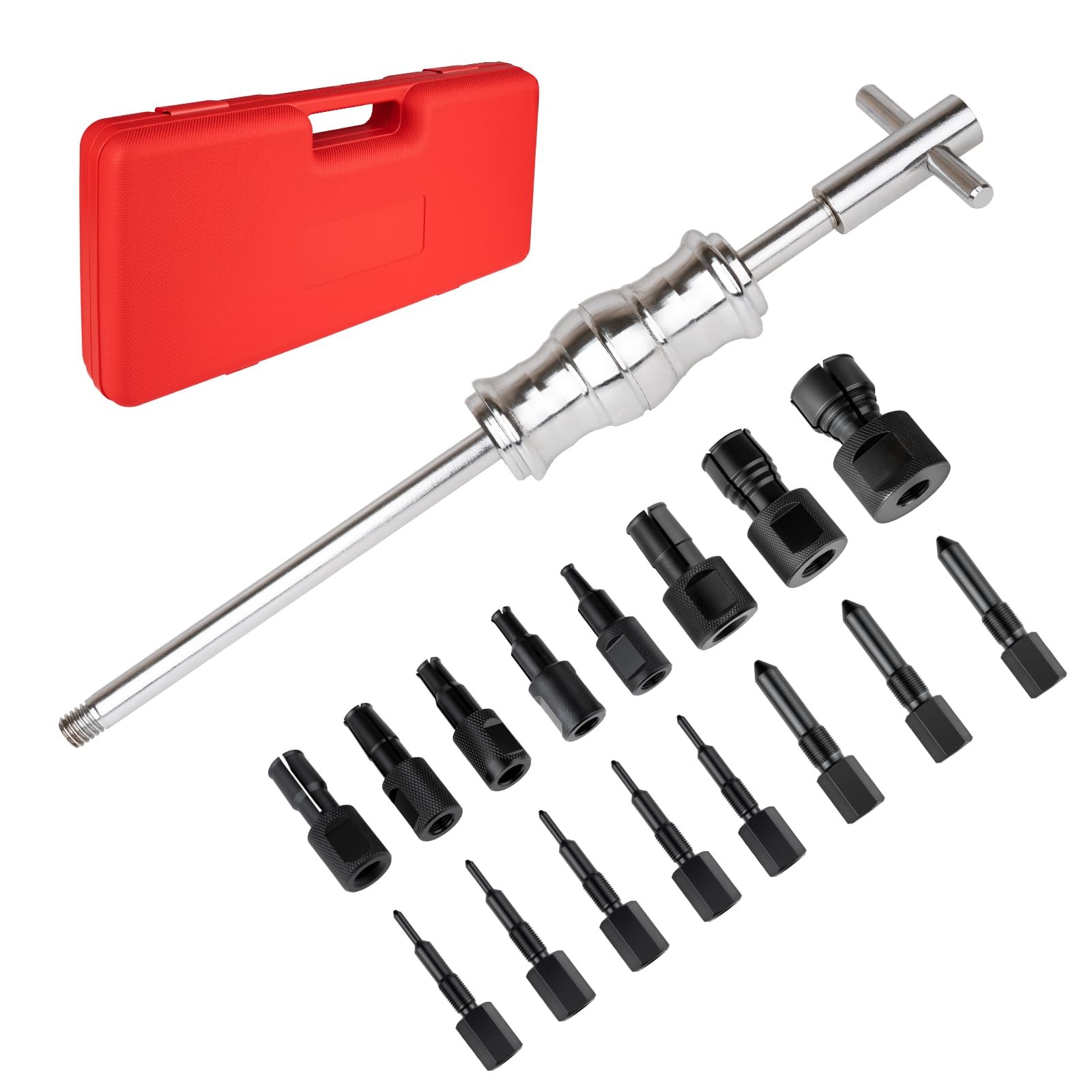 jiouxip 18PCS Blind Hole Collet Bearing Puller Set, Set and...