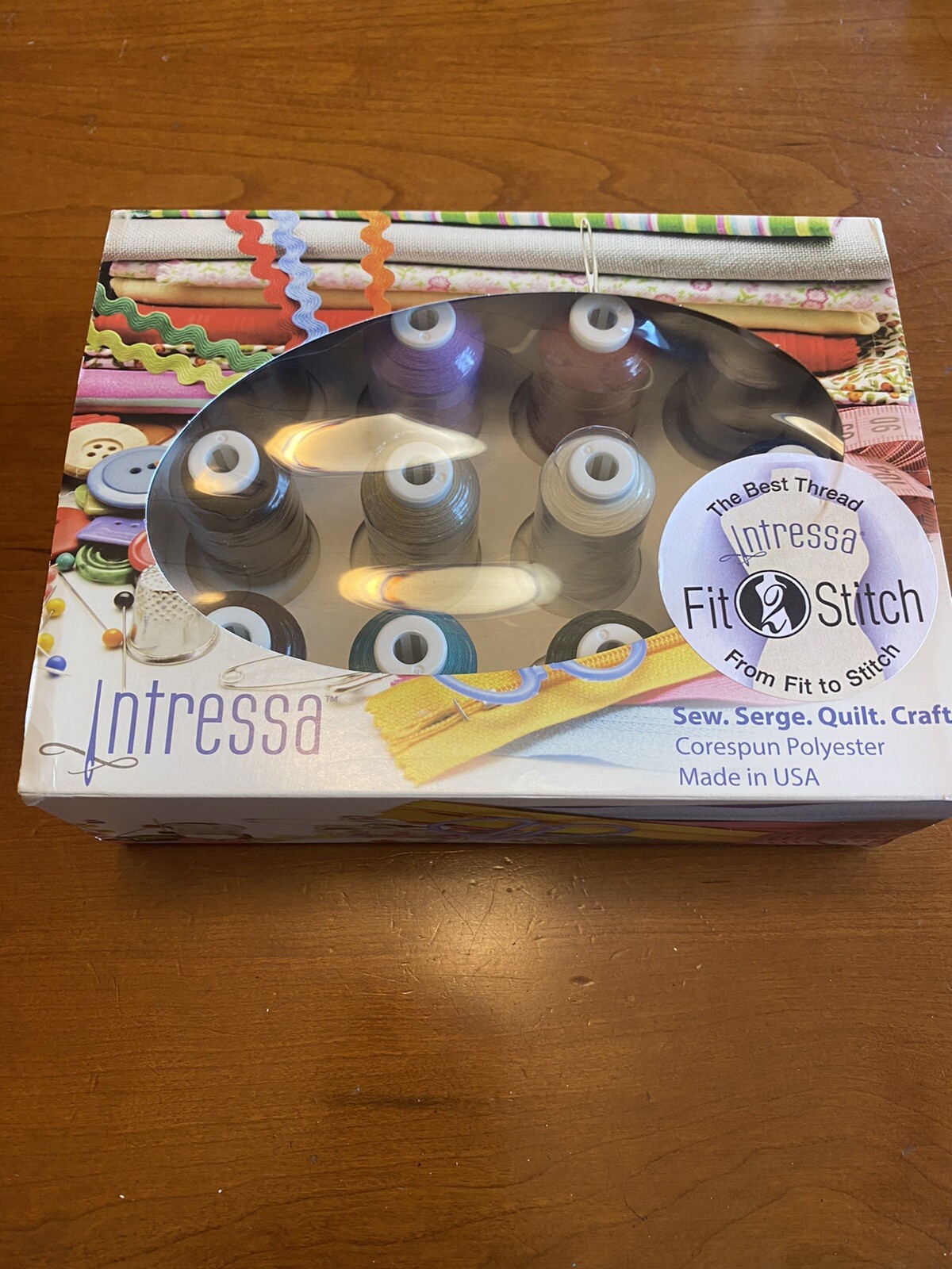 Thread Lot, Intressa 12 Spool Mini Snap Set