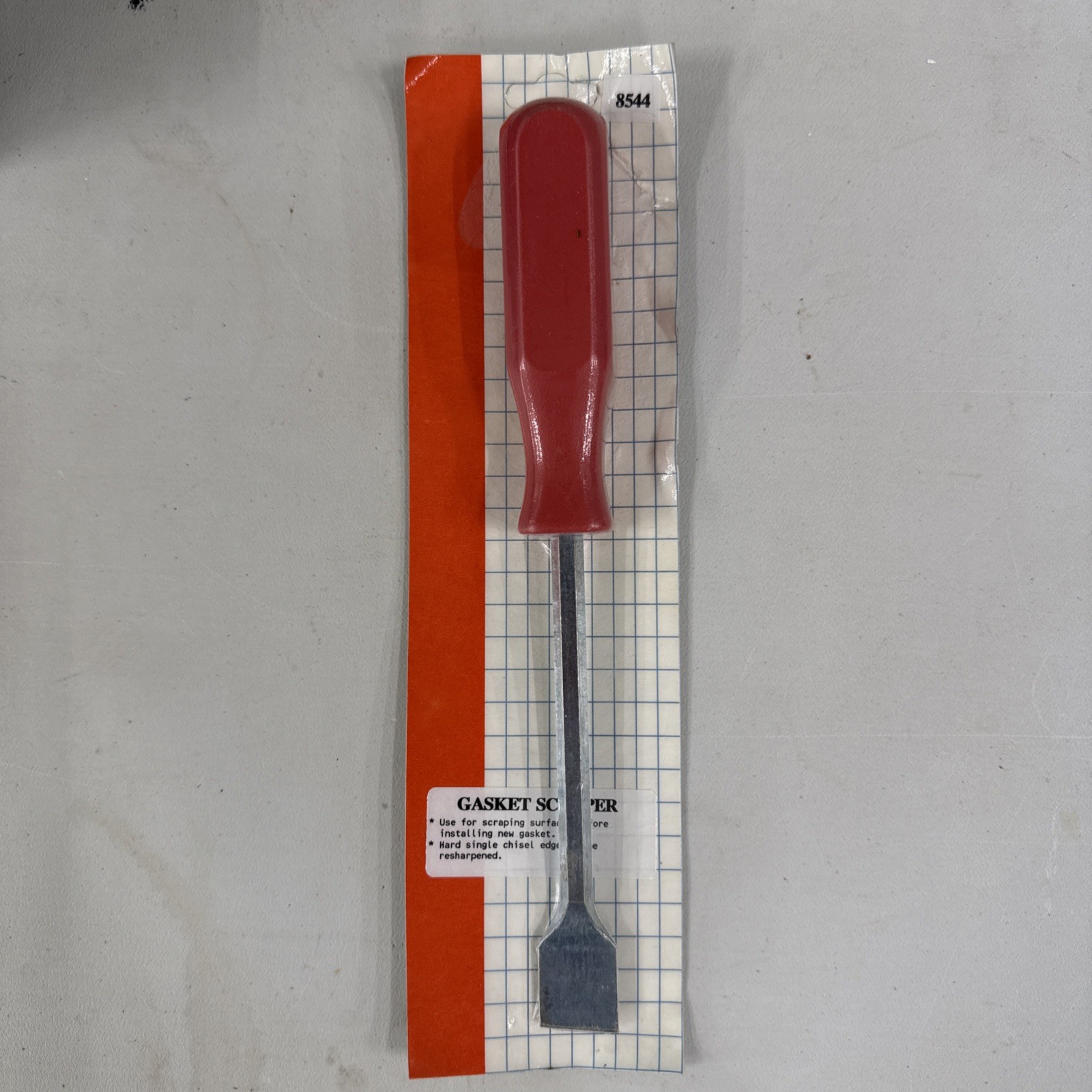 RIGID GASKET SCRAPER WITH 7/8” BLADE NEW NOS
