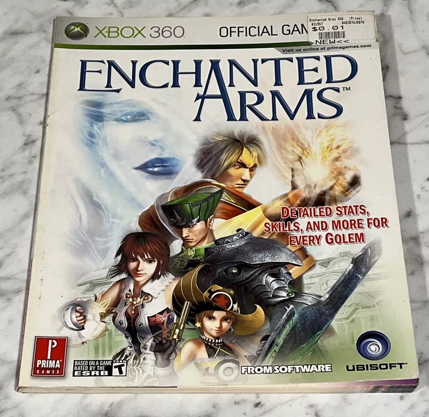 Enchanted Arms Prima Official Strategy Guide XBOX 360