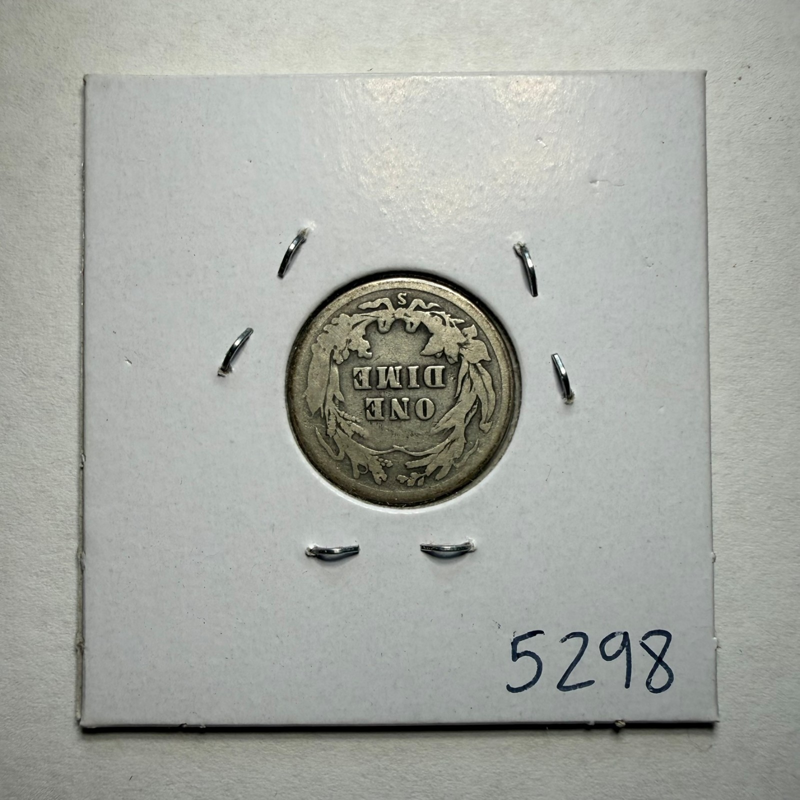 1916-S Barber Dime 10C SILVER - Good (G)